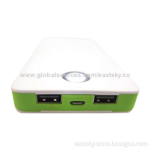 Promotional Flashlight Slim Power Bank for iPhone/iPod/Digital Camera/Mobile Phones/MP3/MP4/GPSNew